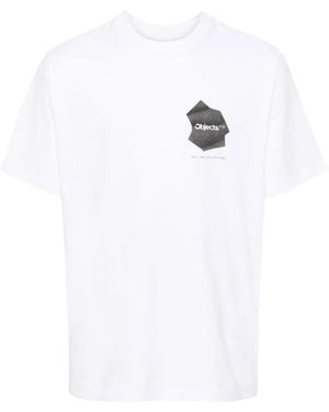 Objects IV Life Thought Bubble Spray T-Shirt - White