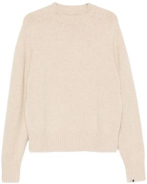Extreme Cashmere Bourgeois Knitted Crew-Neck Sweater - White