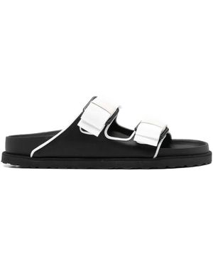 Birkenstock Becomes Berlin Arizona Leather Sandals - Black