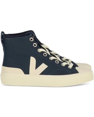 Veja Wata II Ripstop Nautico Pierre High-Top-Sneakers - Blau