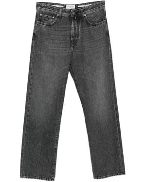 Jacob Cohen Straight Five-Pocket Trousers - Grey