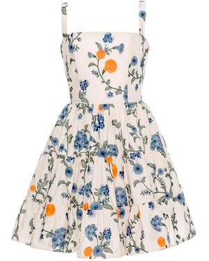 Agua Bendita Lima Brisa Mini Dress - White