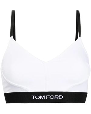 Tom Ford トム・フォード ロゴ ブラレット - ホワイト