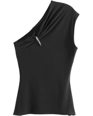 GRACE LING Top Monospalla Claw - Nero