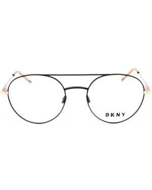 DKNY Round-Frame Glasses - White