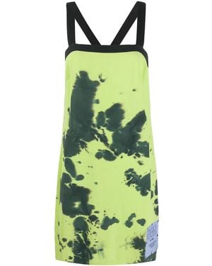 McQ Kleid Mit Batikmuster - Grün
