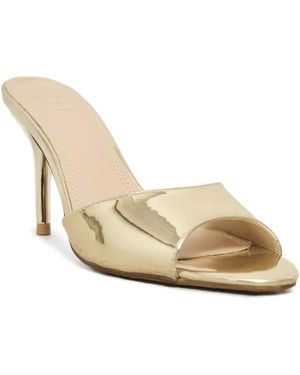 Twentyfourhaitch Sandalen Mit Stiletto-Absatz - Natur