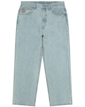 Aape By A Bathing Ape Logo Embroidered Trousers - Blue