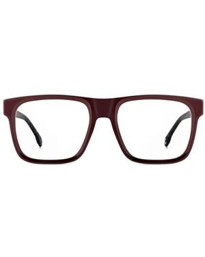 Carrera Brille mit eckigem Gestell - Braun