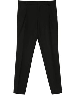 BOSS Side-Stripe Trousers - Black