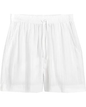 GANT Trainingsshorts Met Trekkoord - Wit