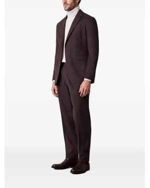 Brooks Brothers Single-Breasted Suit - Purple