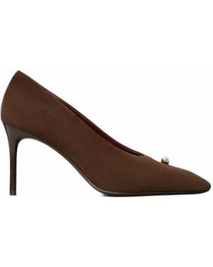 Tory Burch Pierced Pumps - Brown