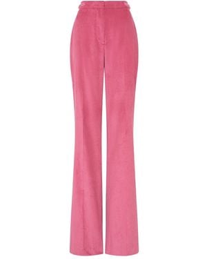 Gabriela Hearst Vesta Corduroy Trousers - Pink