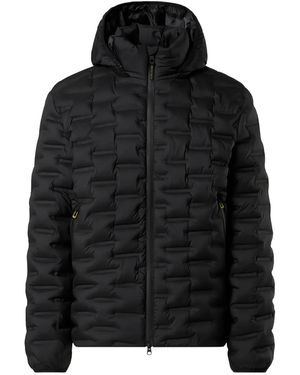 North Sails Laser Hooded Quilted Jacket - Black
