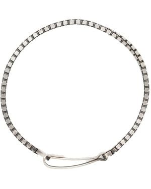 Werkstatt:münchen Bracelet Snapplink En Chaîne - Metallic