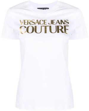Versace Jeans Couture T-Shirt With Logo - White