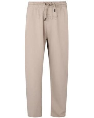 Off-White c/o Virgil Abloh Bookish Faded Sweatpant - Natural
