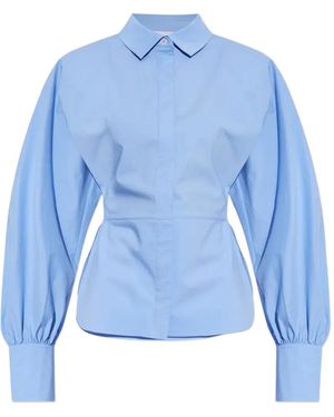 IRO Hemd Mit Puffärmeln - Blau