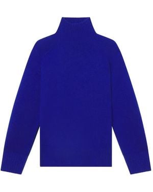 A.L.C. Archie High-Neck Jumper - Blue