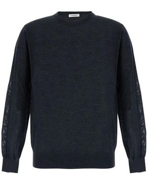 Kangra Fine-Knit Merino Sweater - Blue