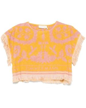 Zimmermann T-Shirt Zim Wylie - Arancione
