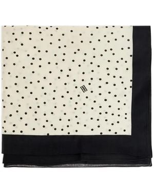 By Malene Birger Fular Cianna Con Motivo De Lunares - Neutro