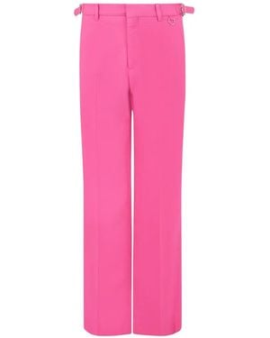 John Richmond D-Ring Tailored Trousers - Pink