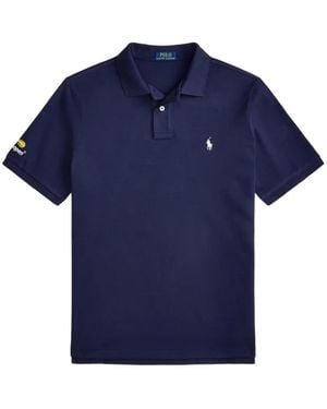 Polo Ralph Lauren Embroidered Logo Polo Shirt - Blue