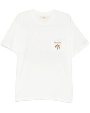 CHERRY LA Camiseta Majave Desert Con Bolsillo - Blanco