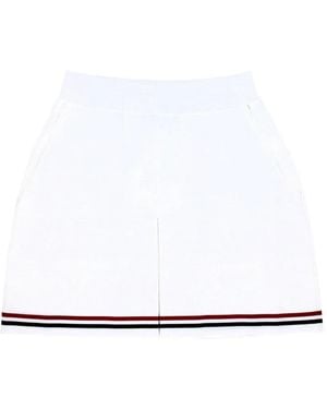 Thom Browne Striped Skirt - White