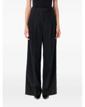 By Malene Birger Cymbara タックパンツ - ブラック