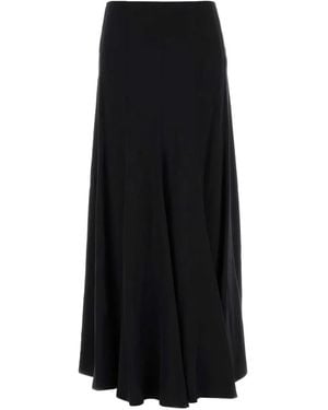 Chloé Satin Skirt - Black