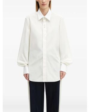 Wales Bonner Portrait Long-Sleeve Shirt - White