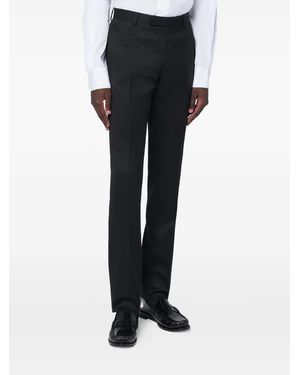 Lardini Single-Breasted Wool Suit - Black