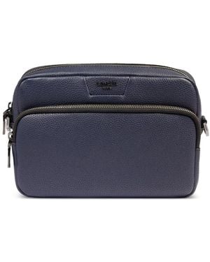 Lancel Bolso Messenger Con Cremallera - Azul