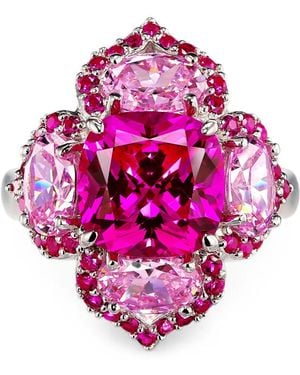 Anabela Chan Fuchsia Lotus Ring - Pink