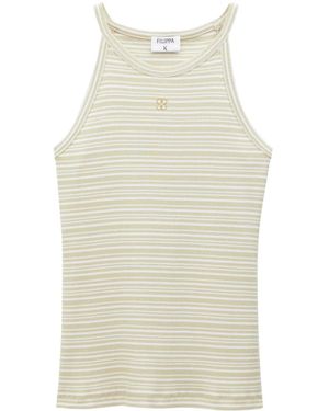 Filippa K ストライプ タンクトップ - ナチュラル