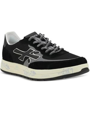 Premiata Leather Sneakers - ブラック