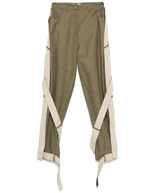 The Attico Multi-string trousers - Grün