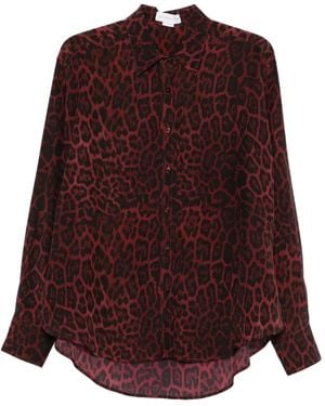 Stella McCartney レオパード シャツ - パープル