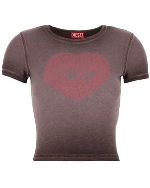 DIESEL T-Ele T-Shirt - Purple