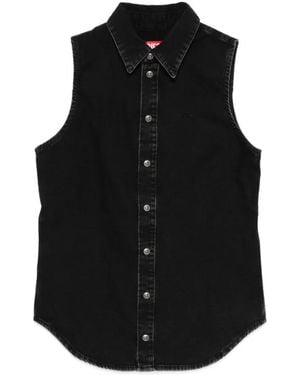 DIESEL De-Eazy-Sl Camicia - Black