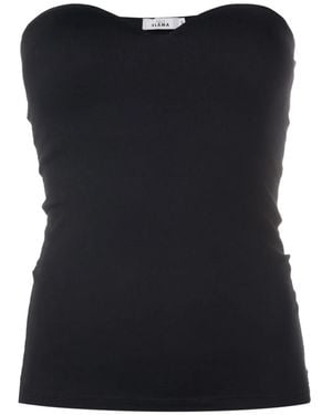 Amir Slama Strapless Tube Top - Black