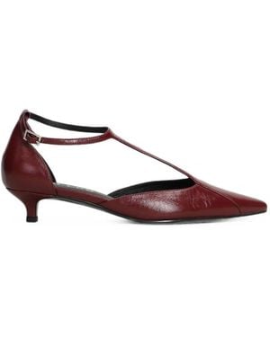 Bibi Lou Canna 35 Pointed-Toe Court Shoes - Brown