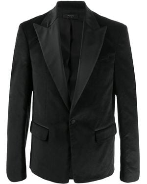 Amiri Formal Single Breasted Blazer - Black