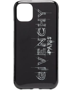 Givenchy Sketch-Logo Iphone Xl Case - Black