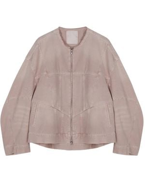 JNBY Chaqueta Vaquera De Algodón - Rosa