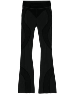 MISBHV Flocked Flared Pants - Black