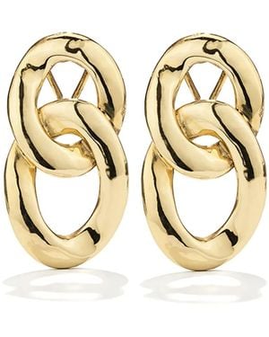 Goossens Lhassa Clip-On Earrings - Metallic